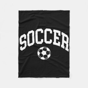 Soccer Ll Graphic Fleece Blanket