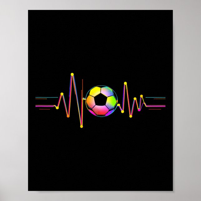Soccer Ll Waveform  Poster (Front)