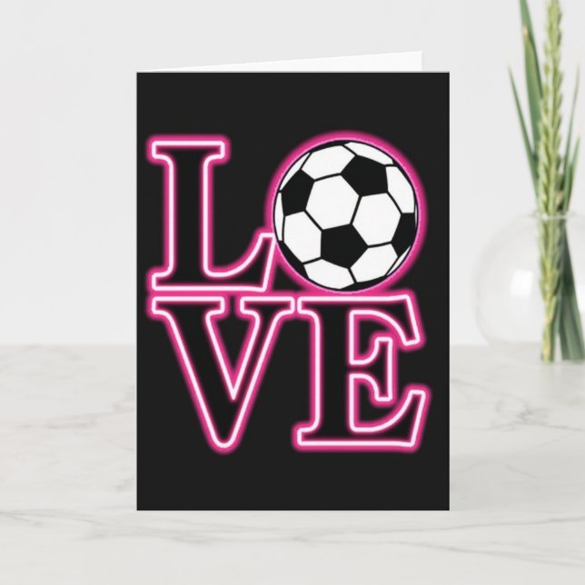 Soccer Love Card (Front)