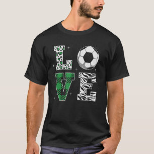Soccer Love Soccer Graphic Team Player T-Shirt