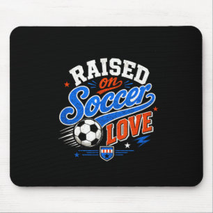 Soccer lover soccer fan player idea men women kids mouse pad