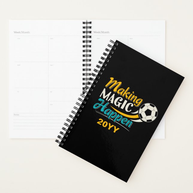 Soccer Making Magic Happen Planner (Display)