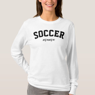 Soccer Mama Cute Sports Mum University College T-Shirt