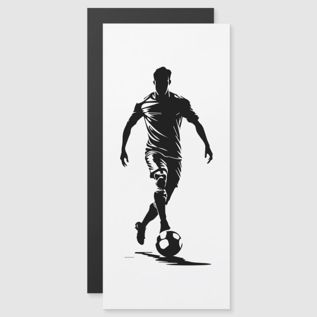 Soccer man with ball (Front/Back)