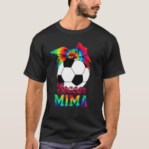 Soccer Mima Tie Dye Soccer  Mother's Day T-Shirt