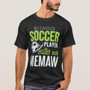 Soccer Mimi Leopard Funny Mothers Day T-Shirt