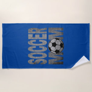 SOCCER MOM BEACH TOWEL
