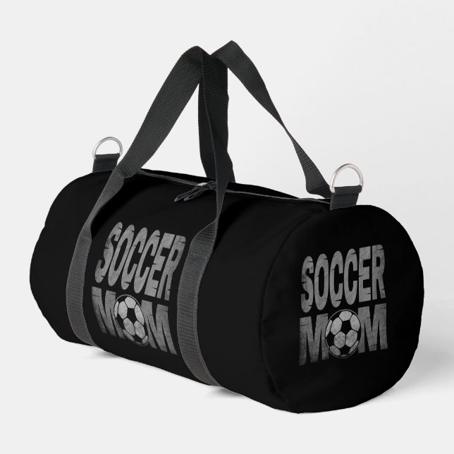 SOCCER MOM  DUFFLE BAG (Left Corner)