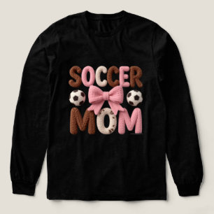 Soccer Mom Hoodie – Cozy Faux Yarn Pullover Funn