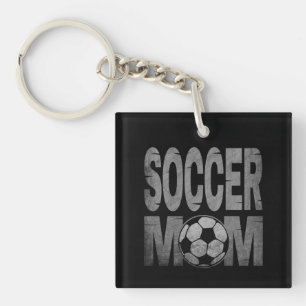 SOCCER MOM KEY RING