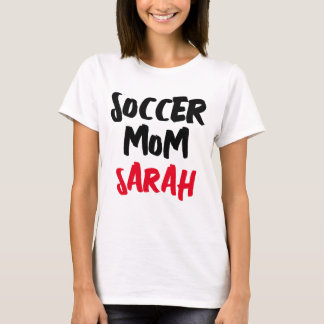 SOCCER MOM PERSONALIZED T-SHIRT T-SHIRTS