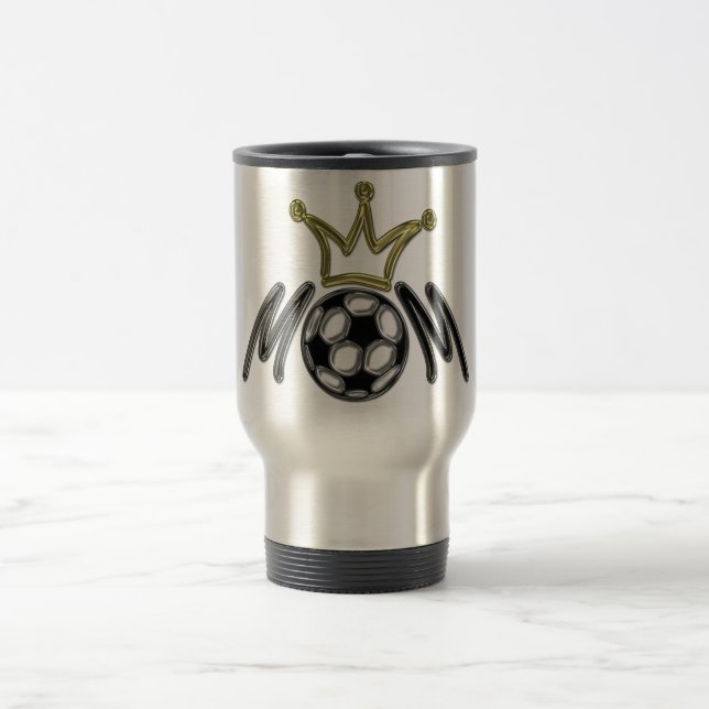 Soccer MOM Travel Mug (Center)