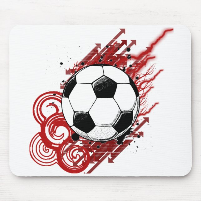 Soccer Mouse Pad (Front)