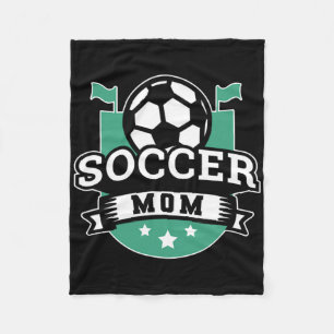 Soccer Mum _4 Fleece Blanket