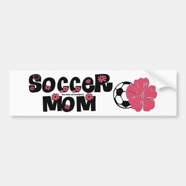 Soccer Mum Bumper Sticker (Front)