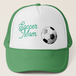 Soccer Mum Cap Green and White