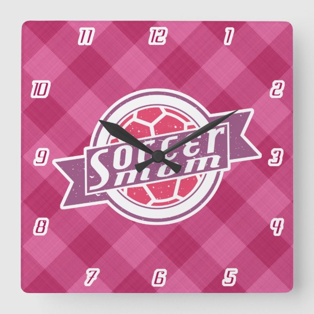 Soccer Mum Clock (Front)