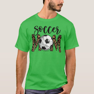 Soccer Mum Cute Mum Life Soccer Game Day Cheer Mum T-Shirt