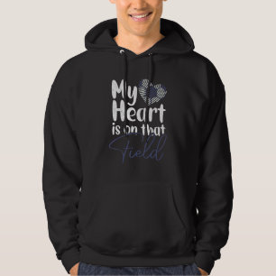 Soccer Mum & Dad   Sport My Heart Is On That Field Hoodie