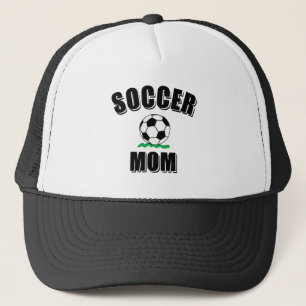 Soccer Mum Drawing And Text Trucker Hat