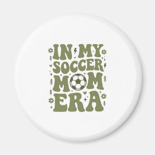 Soccer Mum Era Vintage Sports Mum Shirt Design_1 Magnet