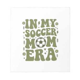 Soccer Mum Era Vintage Sports Mum Shirt Design_1 Notepad