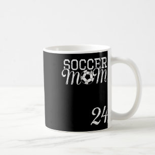 Soccer Mum Jersey Number 24 Favourite Player #24 T Coffee Mug