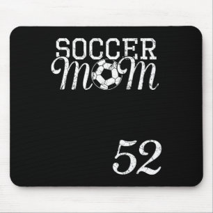 Soccer Mum Jersey Number 52 Favourite Player #52 T Mouse Pad