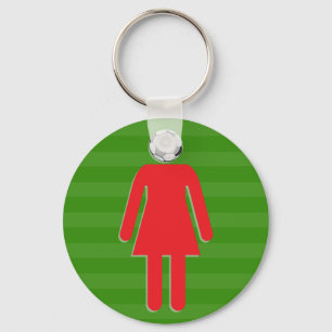 Soccer Mum Key Ring