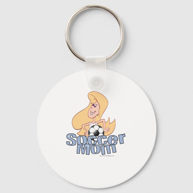 Soccer Mum Key Ring (Front)