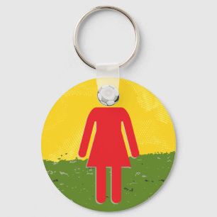 Soccer Mum Key Ring