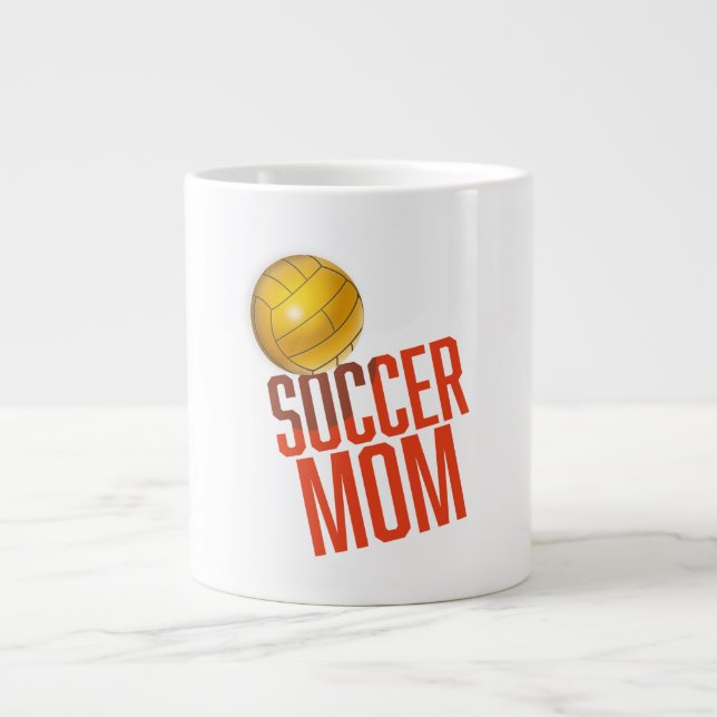 Soccer Mum Large Coffee Mug (Front)