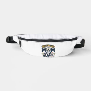 Soccer Mum Life Vintage Engraving Shirt Design_1 Bum Bags