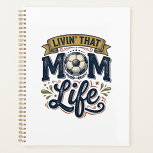 Soccer Mum Life Vintage Engraving Shirt Design_1 Planner
