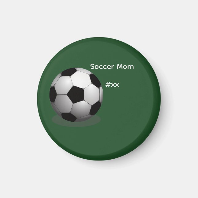 Soccer Mum  Magnet (Front)