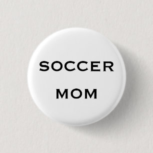 Soccer Mum Mother Gifts Party Favour 2026 3 Cm Round Badge