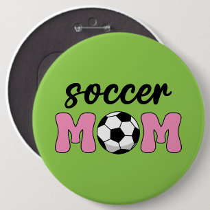 Soccer Mum Mother's Day 6 Cm Round Badge