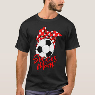 Soccer Mum Mother's Day Cute Mum Game Day Vibes T-Shirt