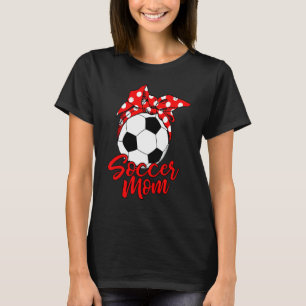 Soccer Mum Mother's Day Cute Mum Game Day Vibes T-Shirt