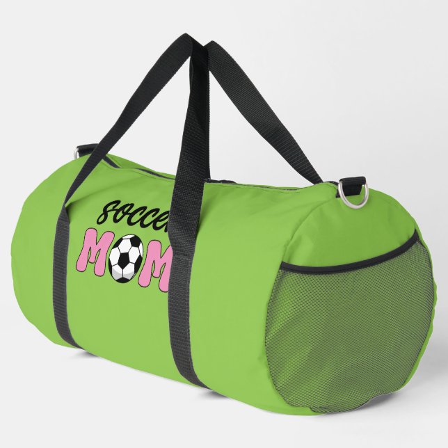 Soccer Mum Mother's Day Duffle Bag (Right Corner)