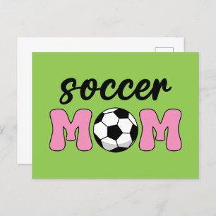Soccer Mum Mother's Day Holiday Postcard