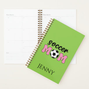 Soccer Mum Mother's Day Personalise Planner