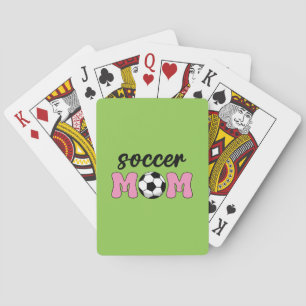Soccer Mum Mother's Day Playing Cards