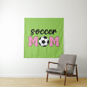 Soccer Mum Mother's Day Tapestry