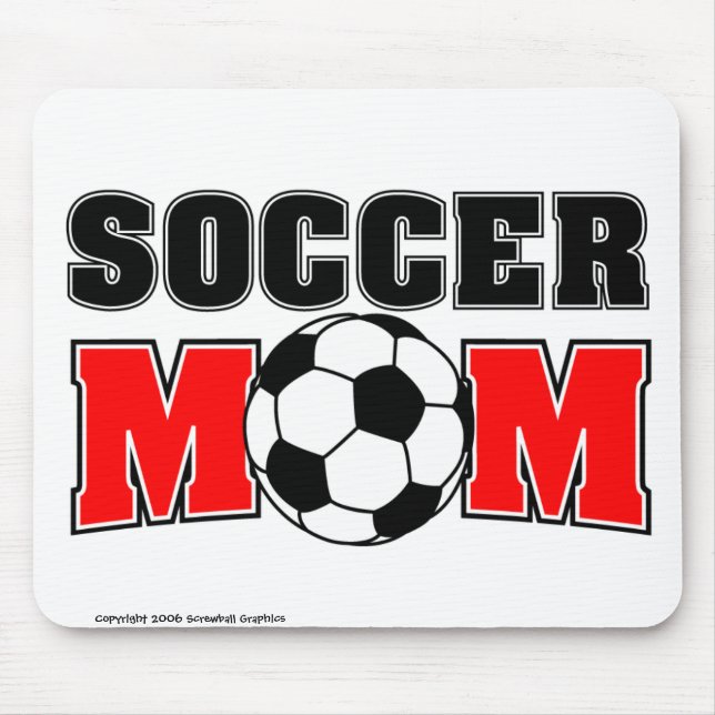 Soccer Mum Mousepad (Front)