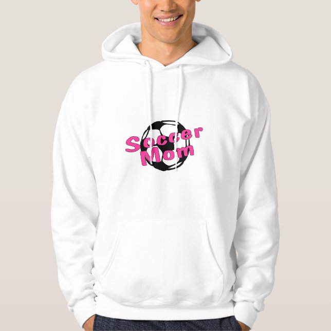 Soccer Mum (Pink) Hoodie (Front)