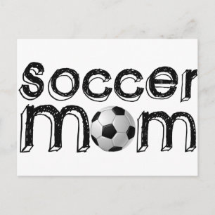Soccer Mum Postcard