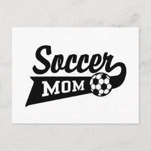 Soccer Mum Postcard
