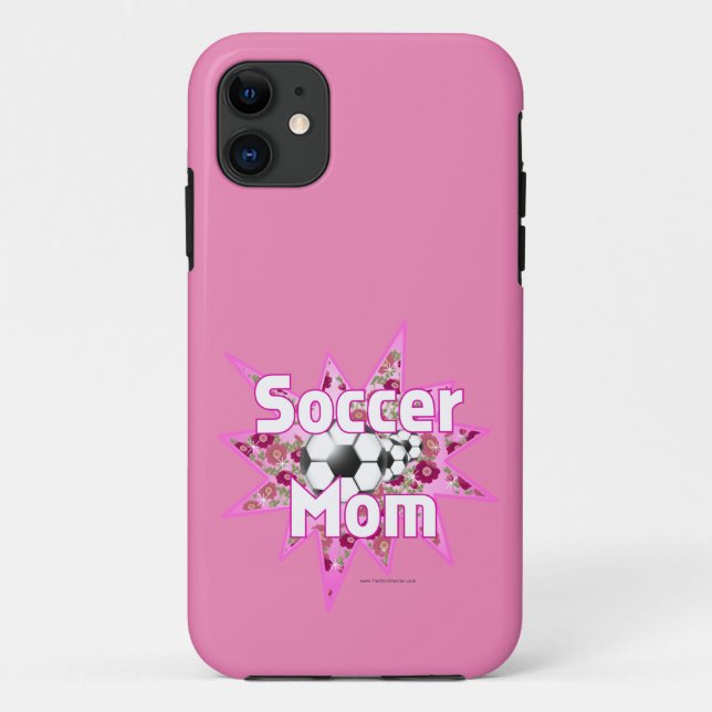 Soccer Mum Roses Case-Mate iPhone Case (Back)