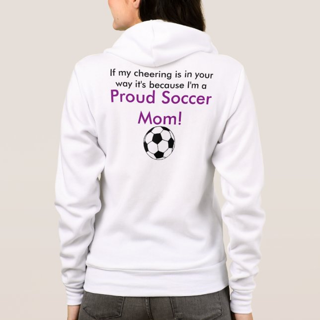 Soccer mum sweatshirt (Back)